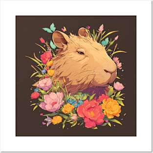 capybara Posters and Art